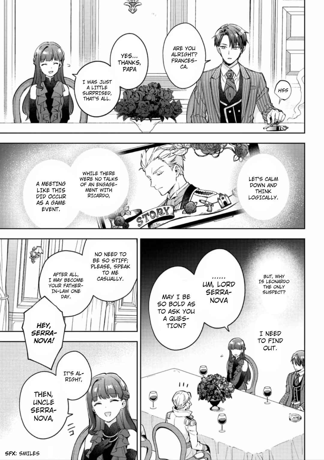 Akutou Ikka no Mana Musume, Tensei Saki mo Otome Game no Gokudou Reijou deshita Chapter 21 - Page 14