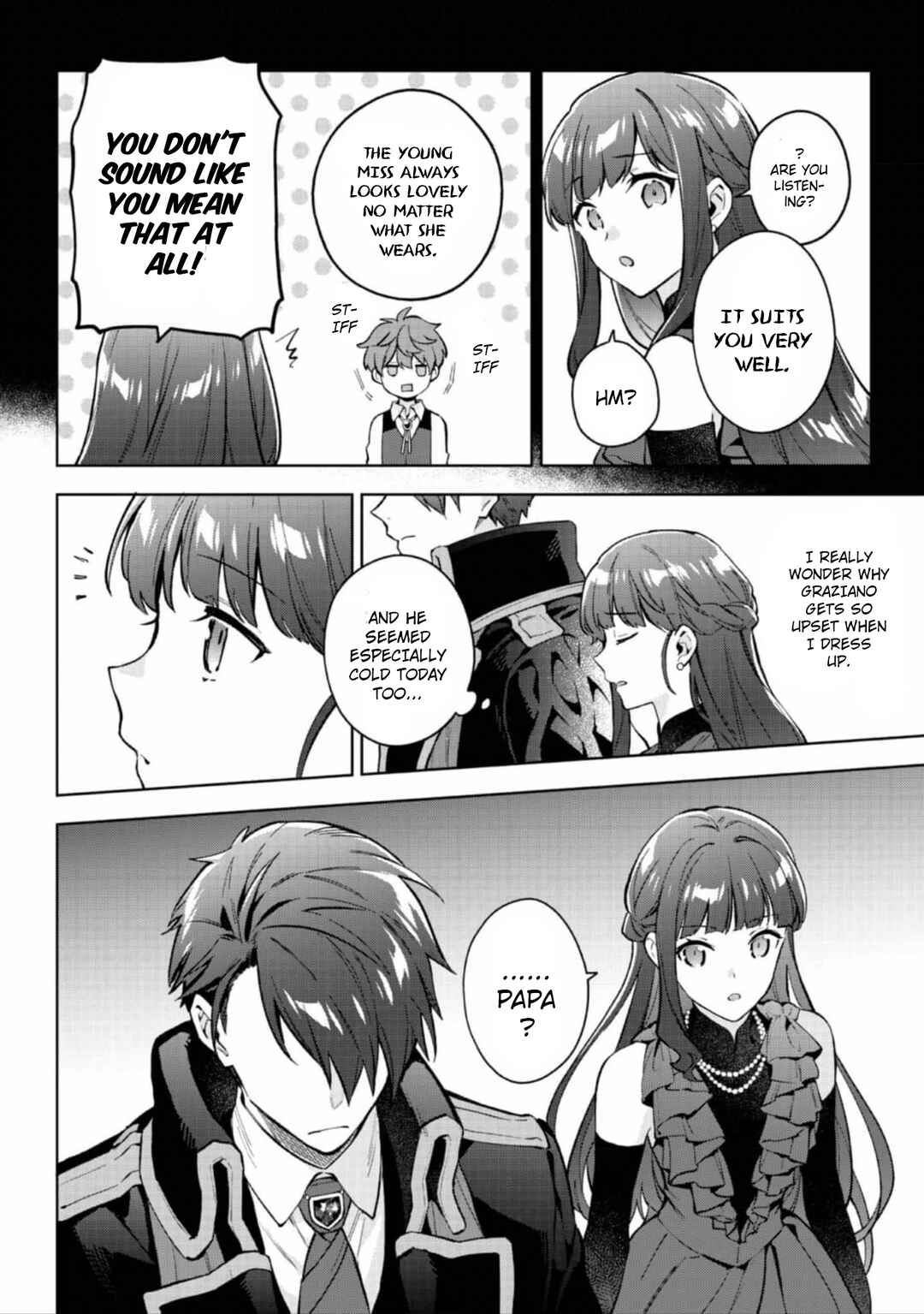 Akutou Ikka no Mana Musume, Tensei Saki mo Otome Game no Gokudou Reijou deshita Chapter 21 - Page 3