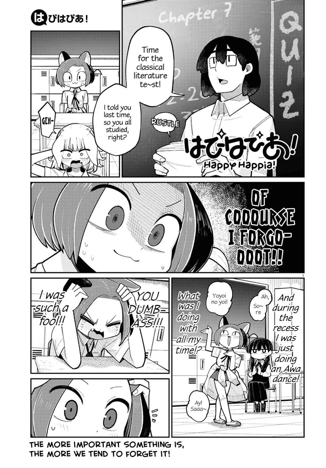 Happy Happia! Chapter 7 - Page 1