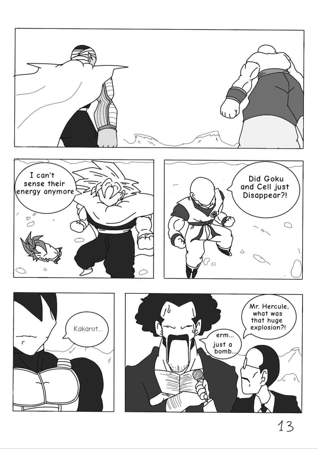 Dragon Ball: Goku and Cell's Daibouken Chapter 1 - Page 14