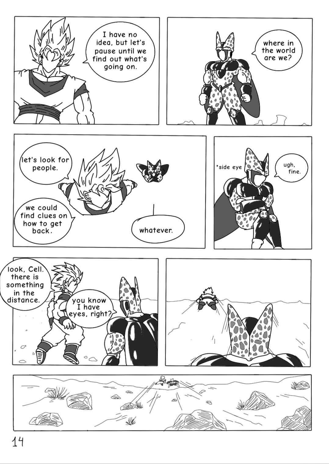 Dragon Ball: Goku and Cell's Daibouken Chapter 1 - Page 15