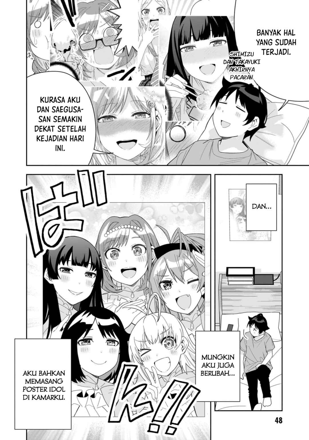 Classmate no Moto Idol ga, Tonikaku Kyodou Fushin nandesu. Chapter 13 - Page 12