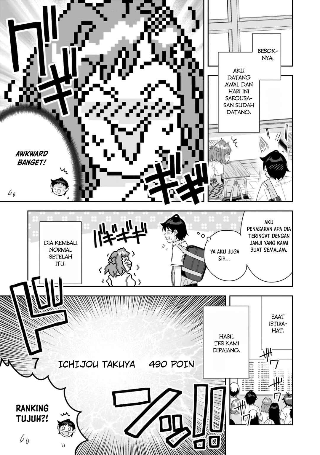 Classmate no Moto Idol ga, Tonikaku Kyodou Fushin nandesu. Chapter 13 - Page 19
