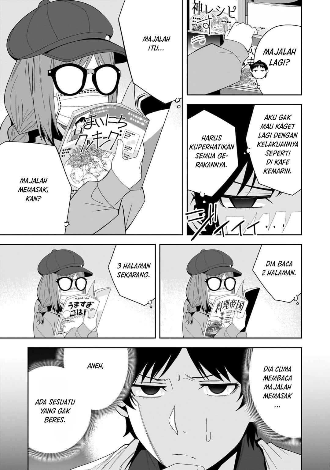 Classmate no Moto Idol ga, Tonikaku Kyodou Fushin nandesu. Chapter 13 - Page 23