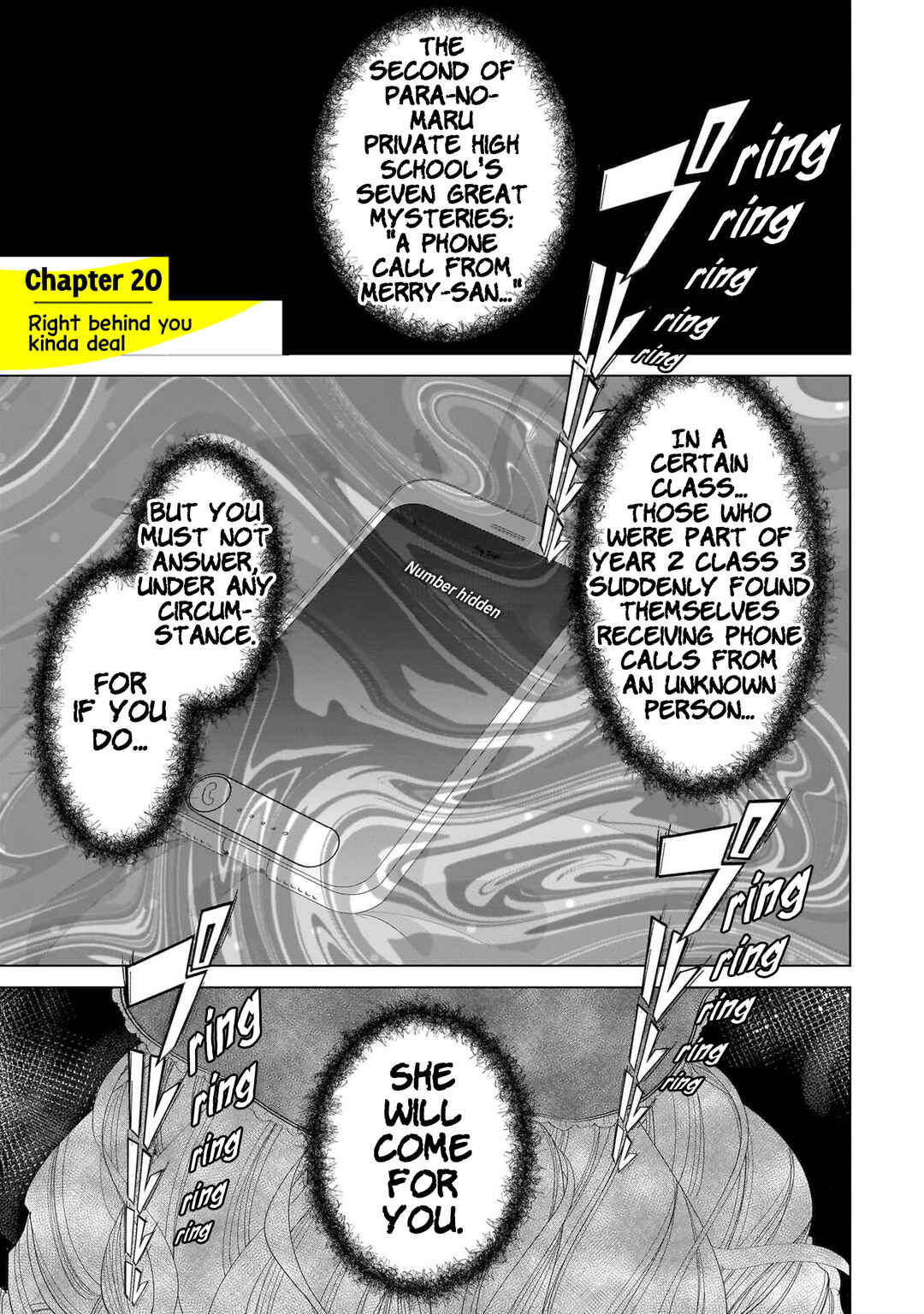 Shiretto Sugee Koto Itteru Gal. - Shiritsu Paranomaru Koukou no Nichijou Chapter 20 - Page 1