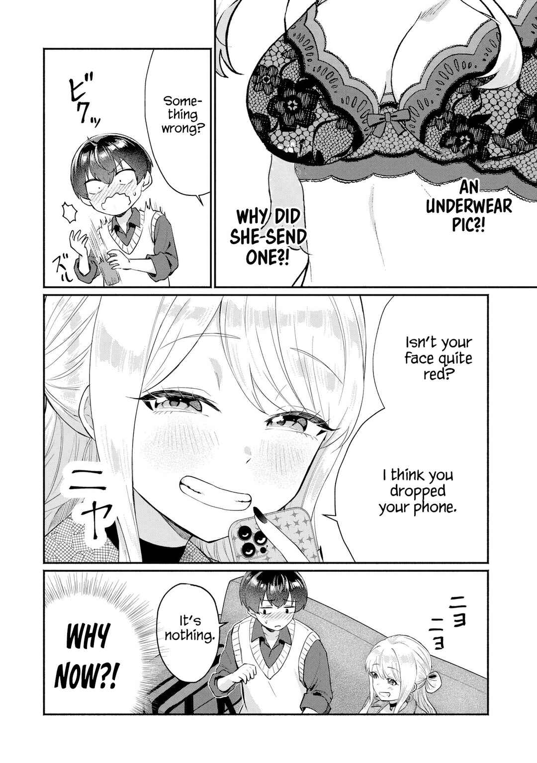Douyara Ore wa Imadoki Gal na Toshiue Osananajimi kara Gekiomo Kanjou wo Mukerareteiru Rashii Chapter 8 - Page 2
