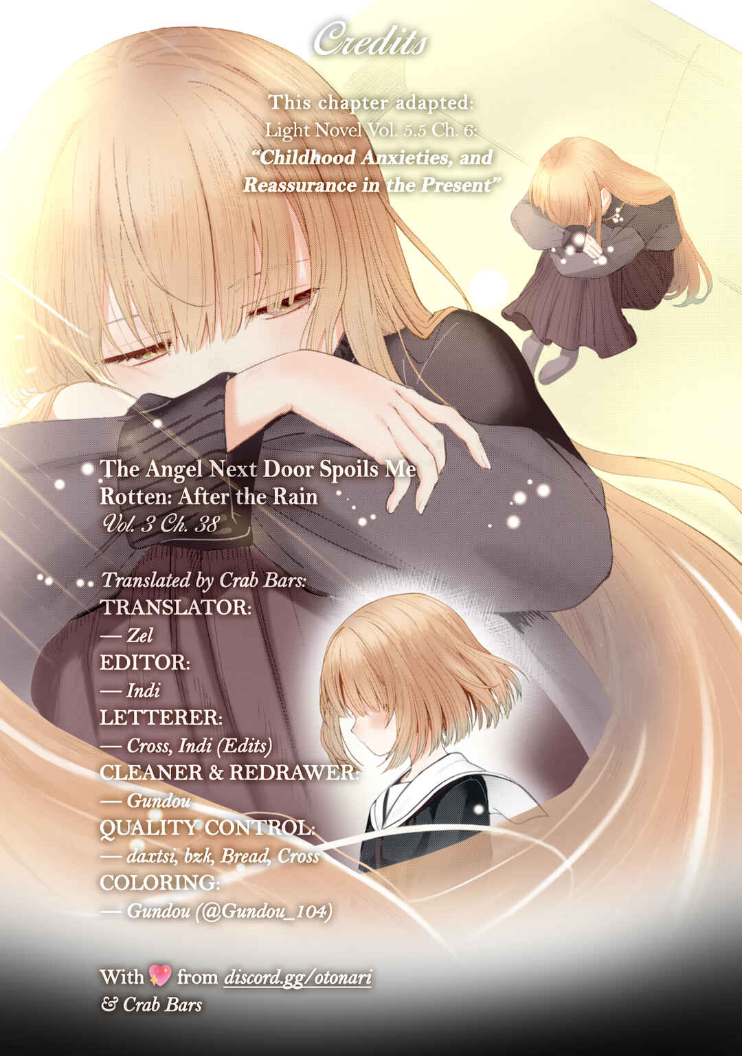 Otonari no Tenshi-sama ni Itsunomanika Dame Ningen ni Sareteita Ken: after the rain Chapter 38 - Page 13