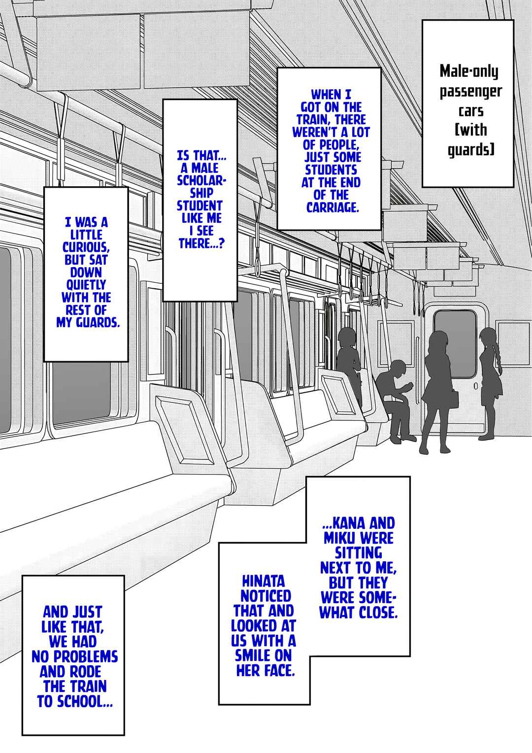 Danjo-hi 1:39 no Heikou Sekai wa Omoi no Hoka Futsuu Chapter 53 - Page 1