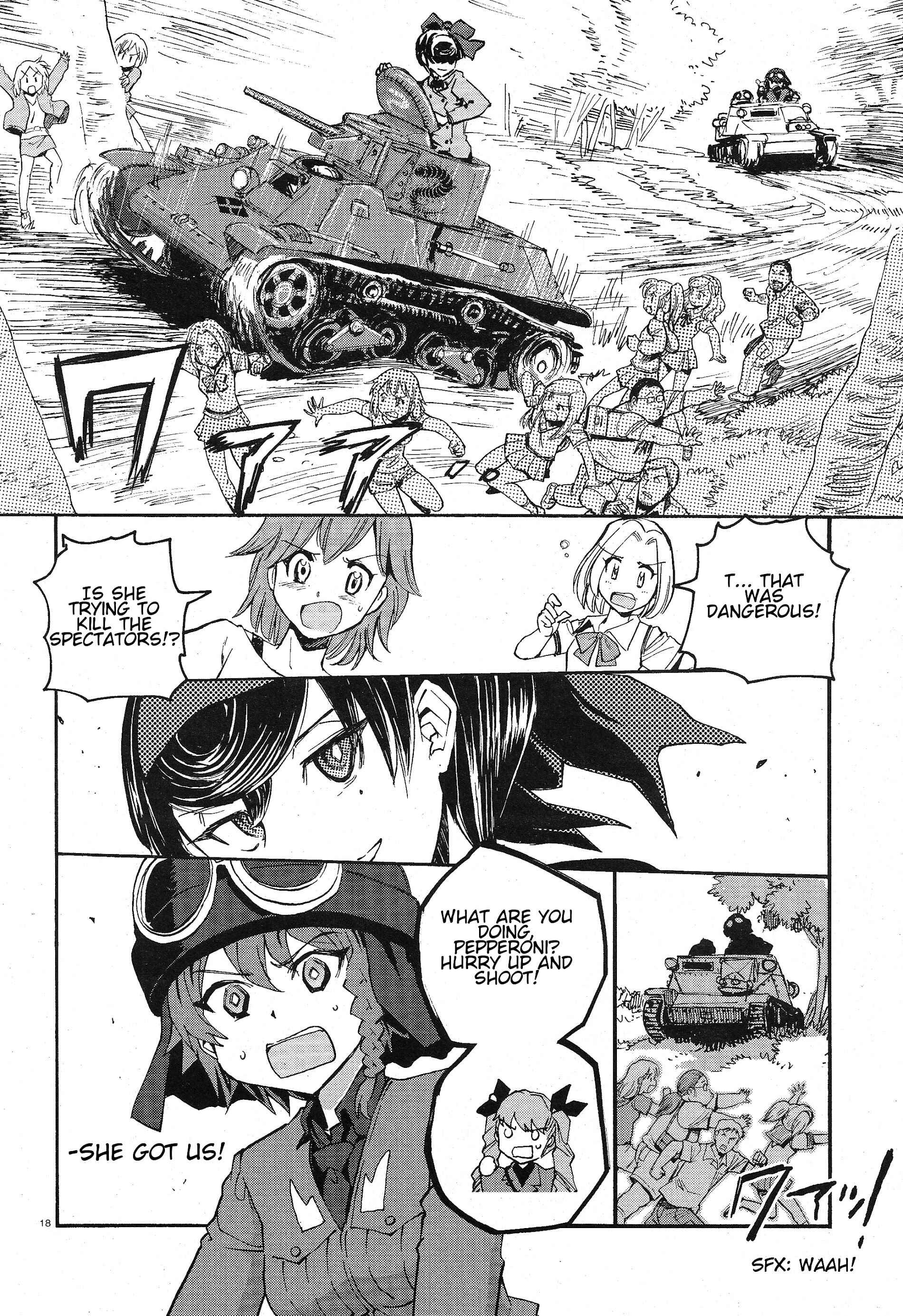 Girls und Panzer: Ribbon no Musha Chapter 1 - Page 22