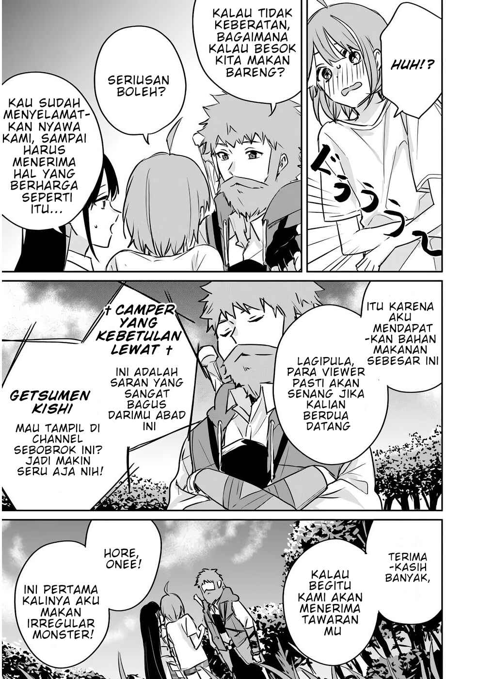 Juusho Futei Camper wa Dungeon de Nonbiri to Kurashitai ~Kiken na Shinsou Monster mo Ore ni Totte wa Shokuzai desu~ Chapter 2 - Page 10