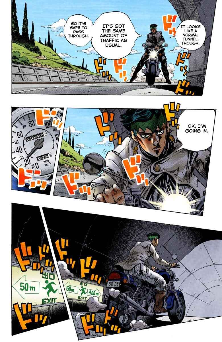 JoJo no Kimyou na Bouken: Part 4 - Diamond wa Kudakenai Color-ban Chapter 120 - Page 7