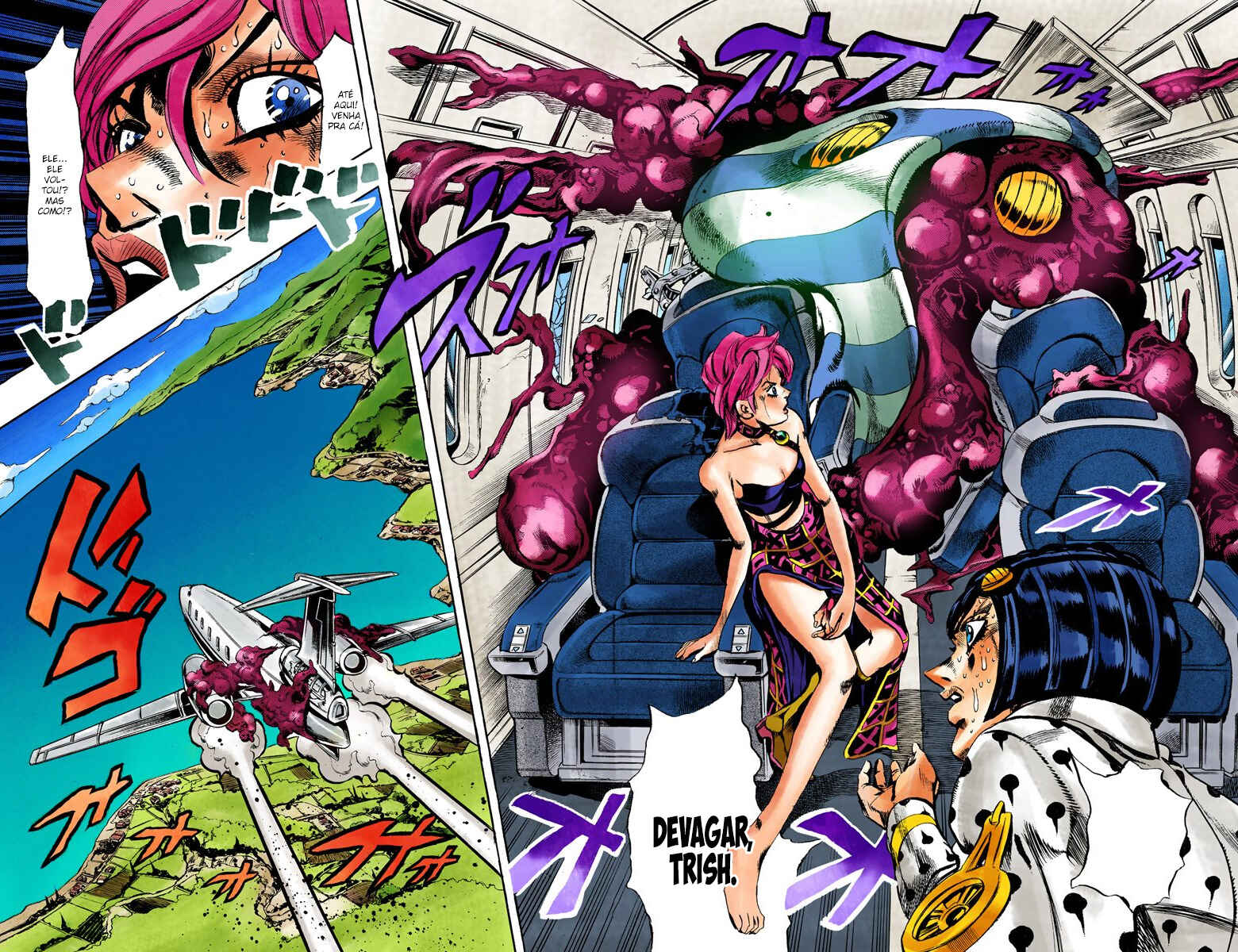 JoJo no Kimyou na Bouken: Part 5 - Ougon no Kaze Color-ban Chapter 100 - Page 5
