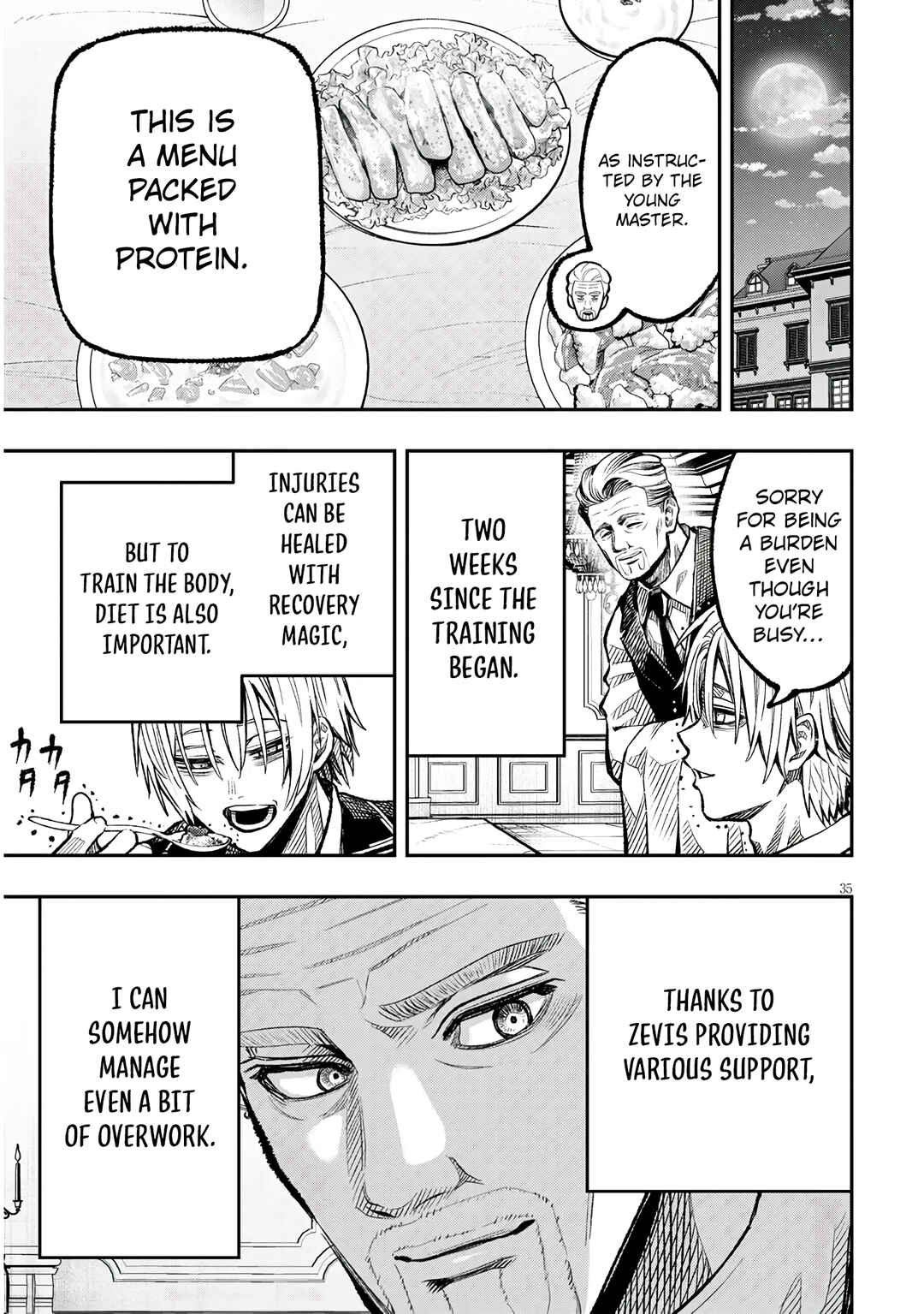Taida na Akujoku Kizoku ni Tensei shita Ore, Scenario wo Bukkowashitara Kikakugai no Maryoku de Saikyou ni Natta Chapter 1 - Page 35