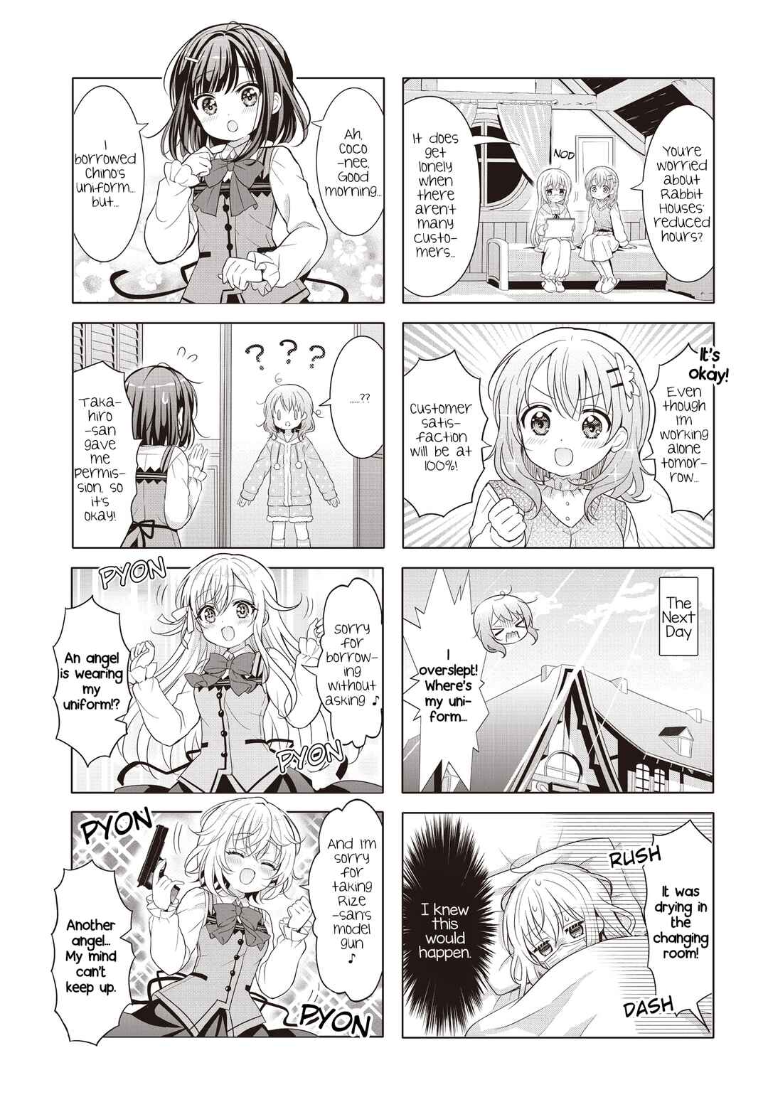 Gochuumon wa Usagi desu ka? Chapter 182 - Page 7
