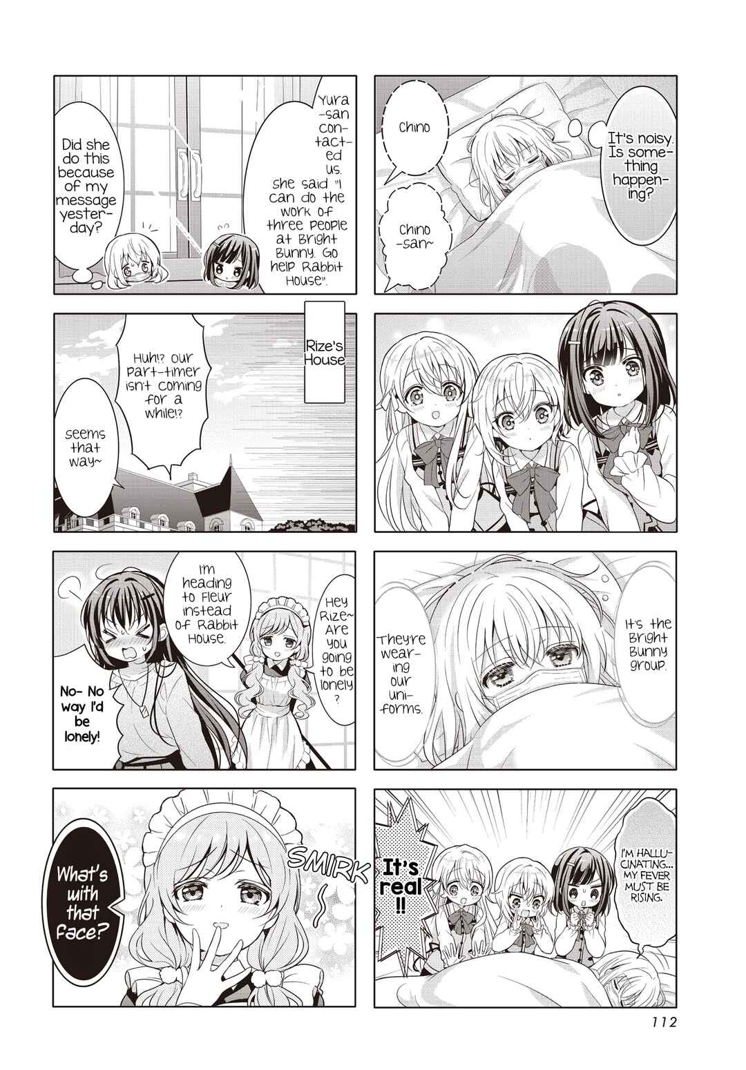 Gochuumon wa Usagi desu ka? Chapter 182 - Page 8