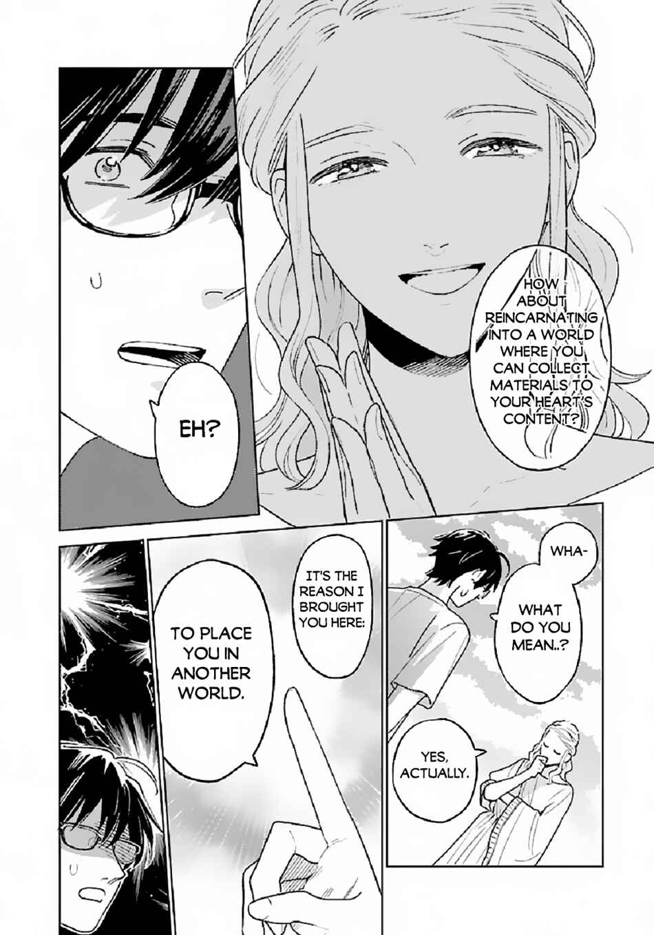 Isekai Nonbiri Sozai Saishu Seikatsu Chapter 1 - Page 9