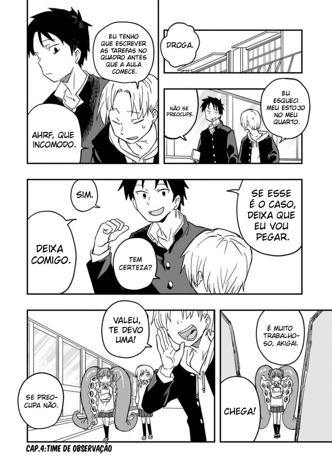 Mizudako-chan kara wa Nigerarenai! Chapter 4 - Page 2