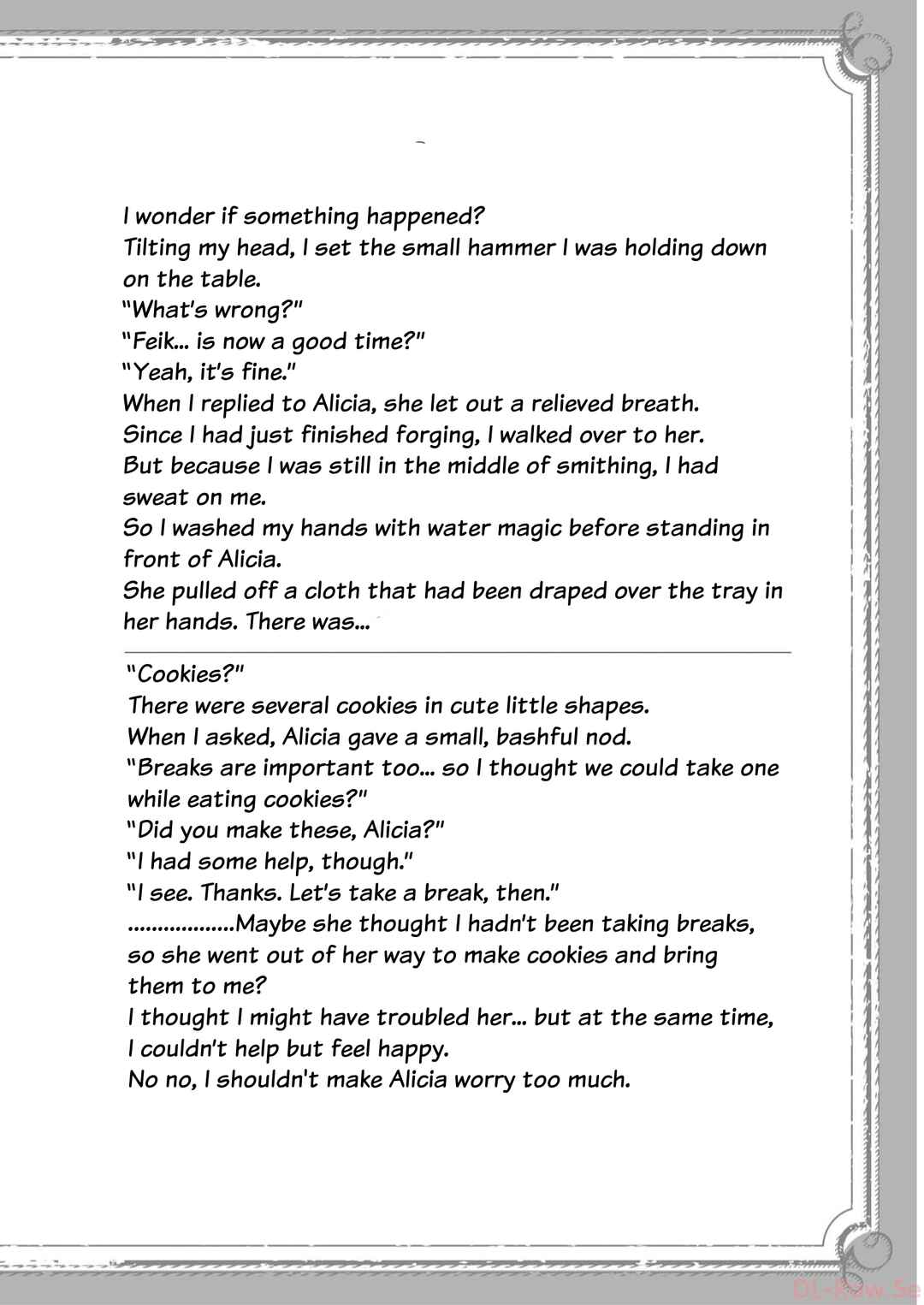 Kyuutei Kajishi no Shiawase na Nichijou ~Black na Shokuba wo Tsuihou Saretaga, Ringoku de Koushaku Reijou ni Dekiaisarenagara White na Seikatsu Okurimasu~ Chapter 10.5 - Page 4