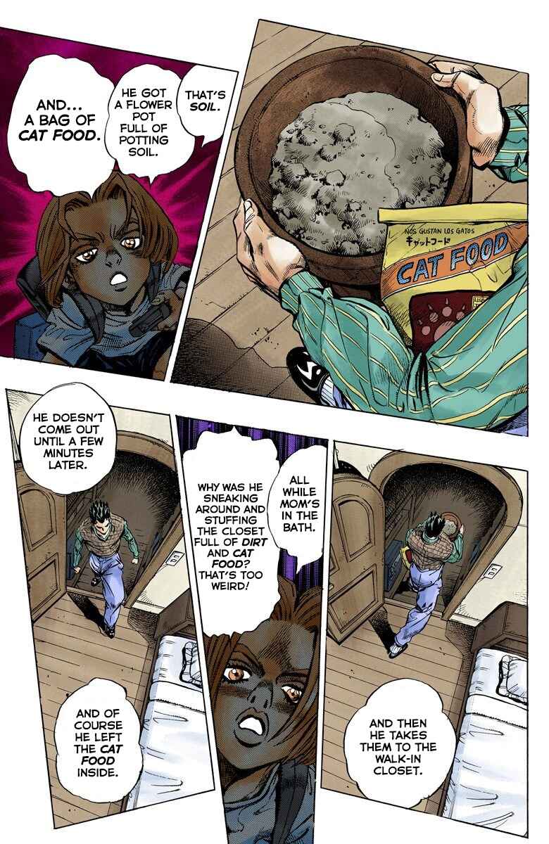 JoJo no Kimyou na Bouken: Part 4 - Diamond wa Kudakenai Color-ban Chapter 131 - Page 13