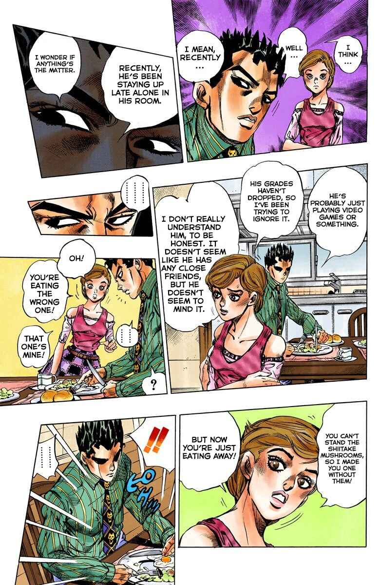 JoJo no Kimyou na Bouken: Part 4 - Diamond wa Kudakenai Color-ban Chapter 131 - Page 7