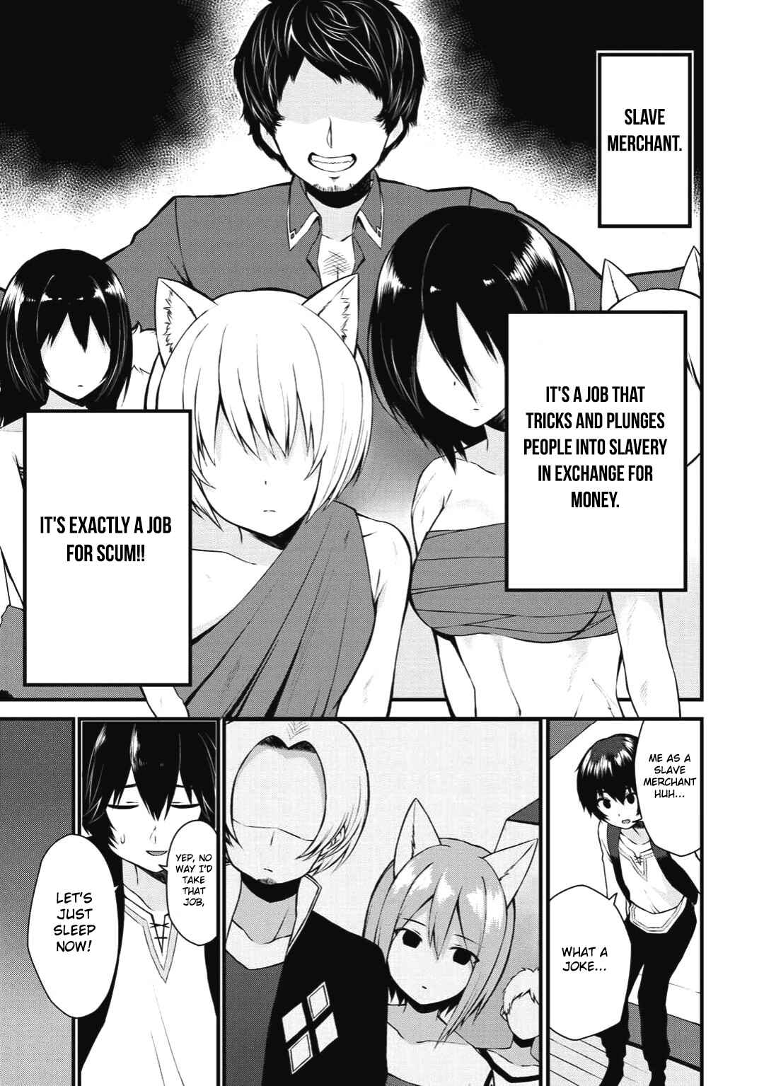 Dorei Shounin shika Sentakushi ga Nai desu yo? ~Harem? Nani Sore Oishii no?~ Chapter 1 - Page 19