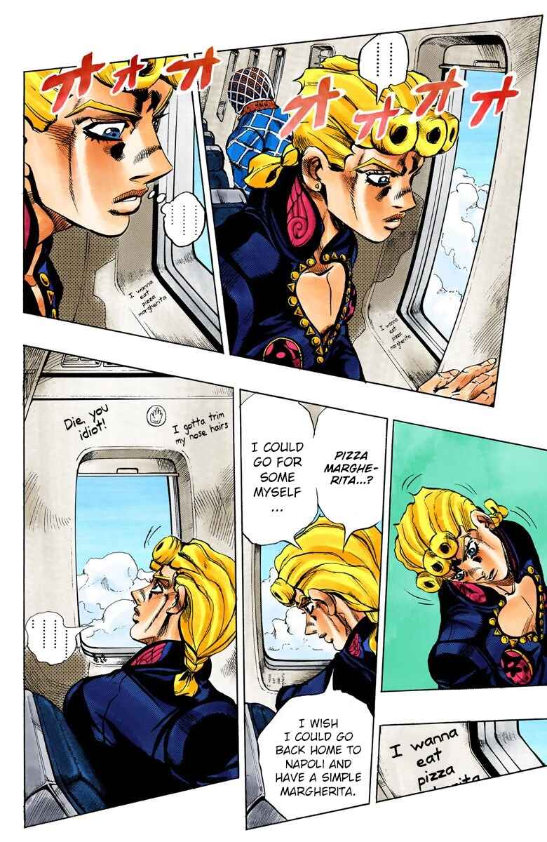 JoJo no Kimyou na Bouken: Part 5 - Ougon no Kaze Color-ban Chapter 95 - Page 10
