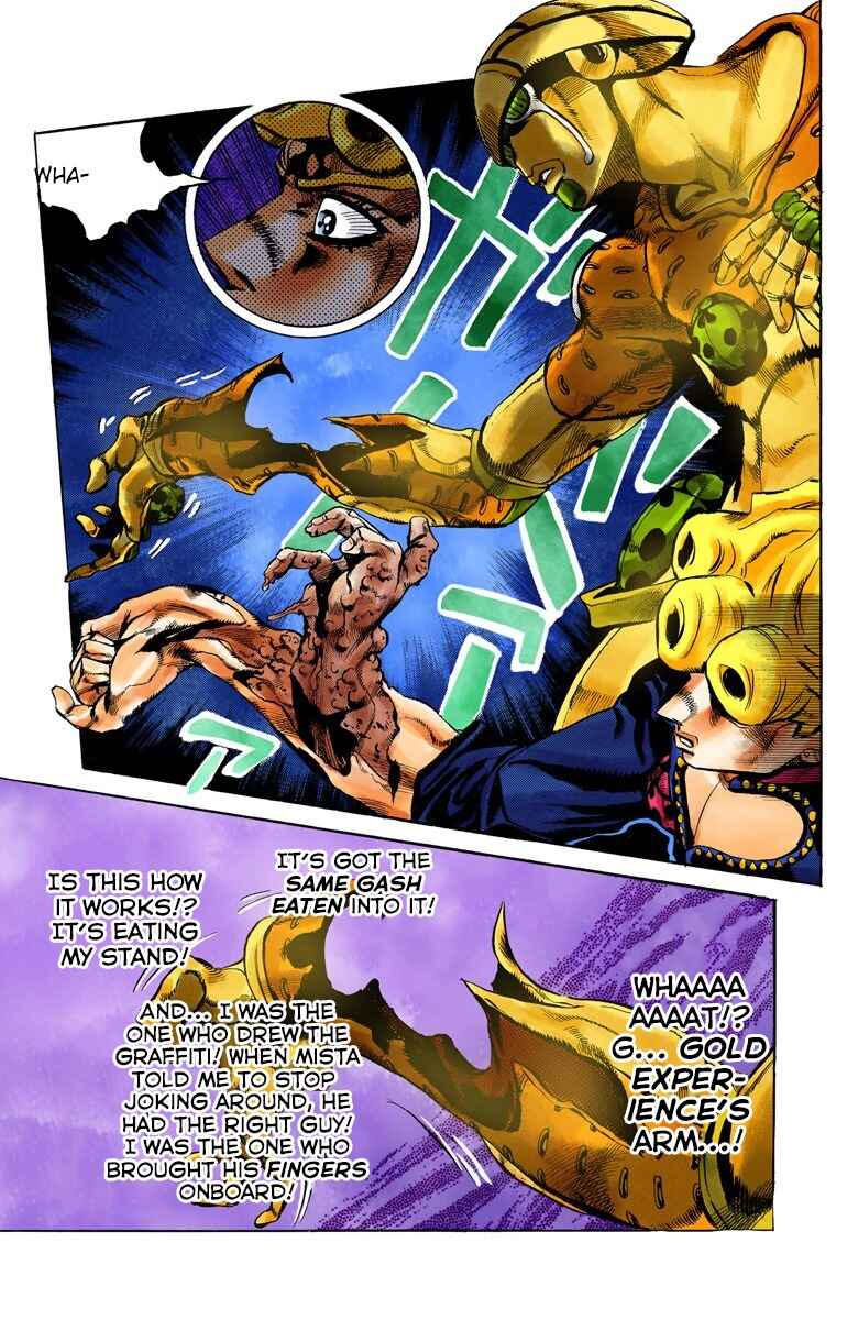 JoJo no Kimyou na Bouken: Part 5 - Ougon no Kaze Color-ban Chapter 95 - Page 18