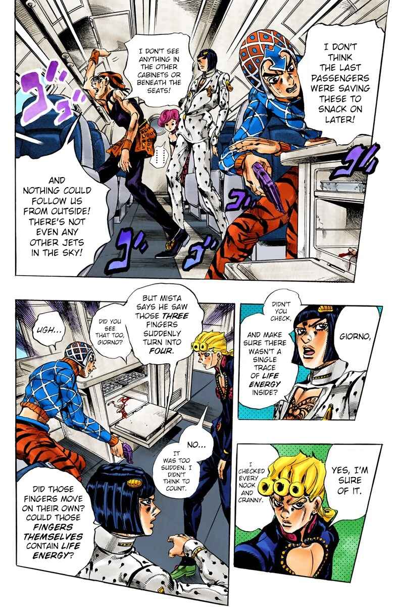 JoJo no Kimyou na Bouken: Part 5 - Ougon no Kaze Color-ban Chapter 95 - Page 4