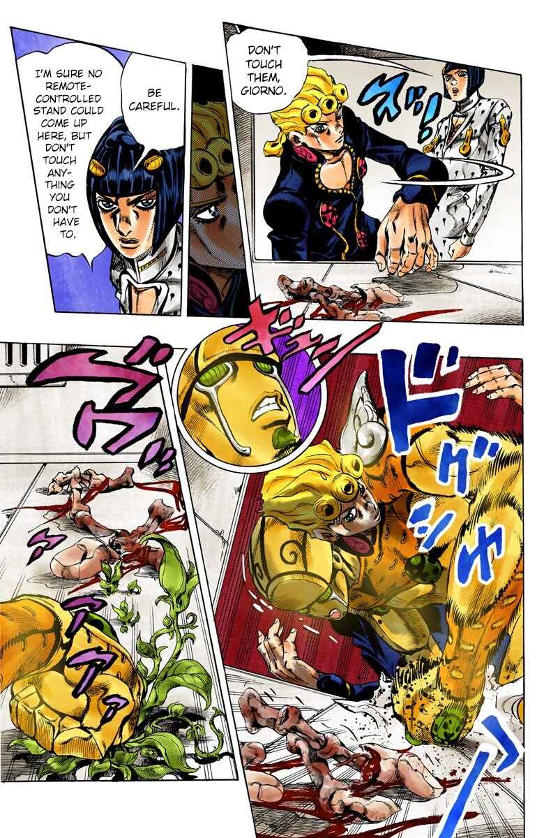 JoJo no Kimyou na Bouken: Part 5 - Ougon no Kaze Color-ban Chapter 95 - Page 5