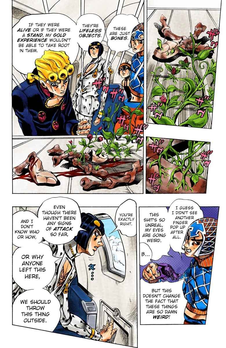 JoJo no Kimyou na Bouken: Part 5 - Ougon no Kaze Color-ban Chapter 95 - Page 6