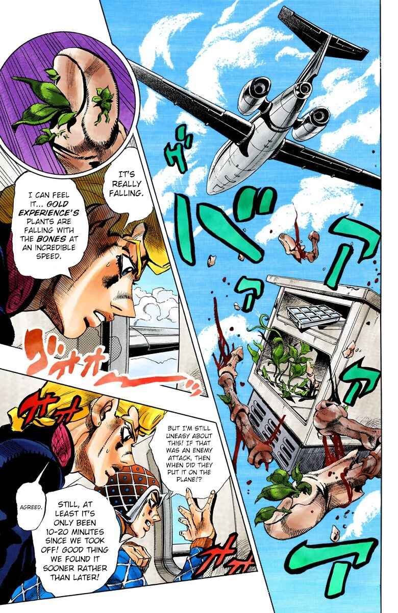 JoJo no Kimyou na Bouken: Part 5 - Ougon no Kaze Color-ban Chapter 95 - Page 9