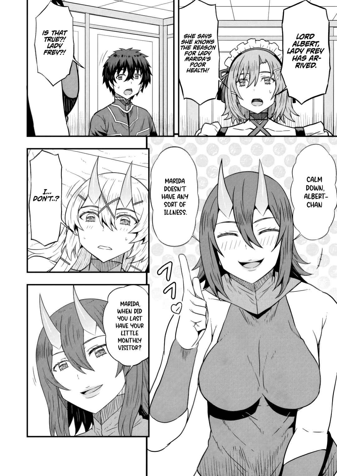 Isekai Saikyou no Yome desu ga, Yoru no Tatakai wa Ore no Hou ga Tsuyoi You desu - Chiryaku wo Ikashite Nariagaru Harem Senki Chapter 18 - Page 2