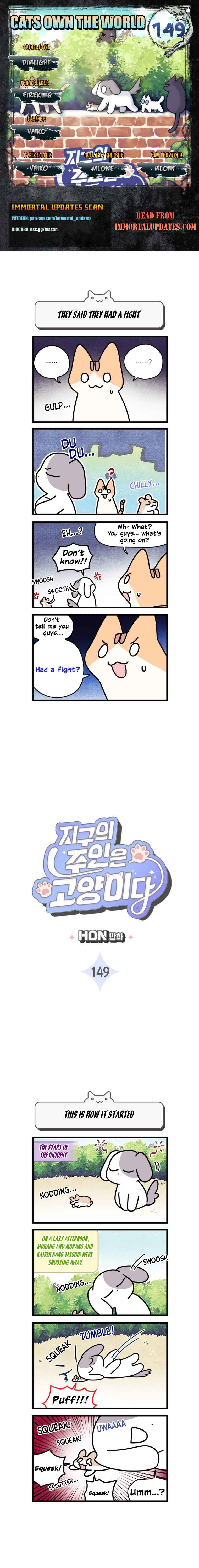 Jigu ui Juin eun Goyangida Chapter 149 - Page 1