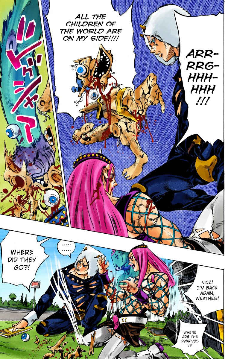 JoJo no Kimyou na Bouken: Part 6 - Stone Ocean Color-ban Chapter 106 - Page 10