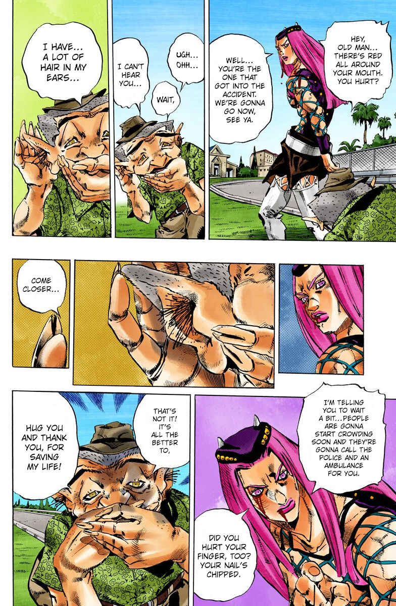JoJo no Kimyou na Bouken: Part 6 - Stone Ocean Color-ban Chapter 106 - Page 13