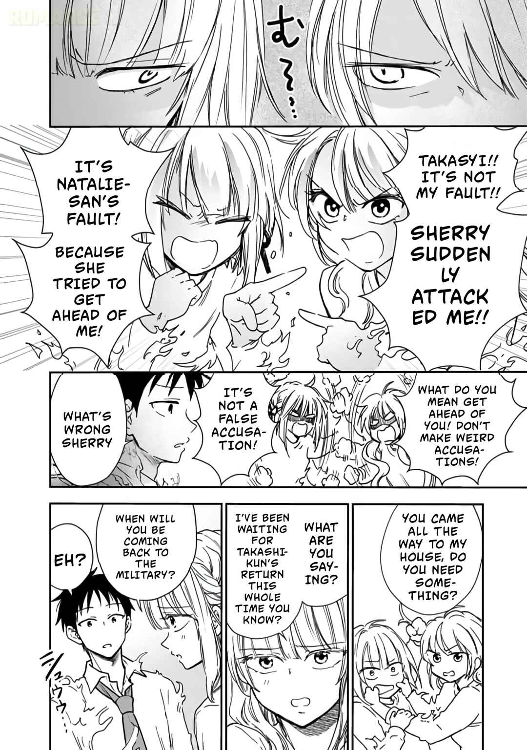 Senchi Kara Kaette kita Takashi-kun. Futsuu ni Koukou Seikatsu wo Okuritai Chapter 7 - Page 7