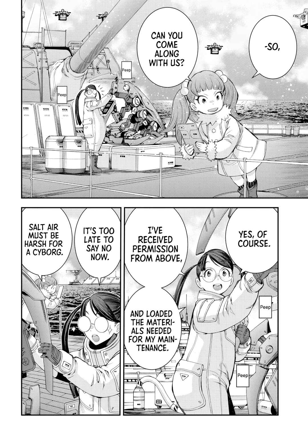 Aoki Hagane no Arpeggio Chapter 158 - Page 4