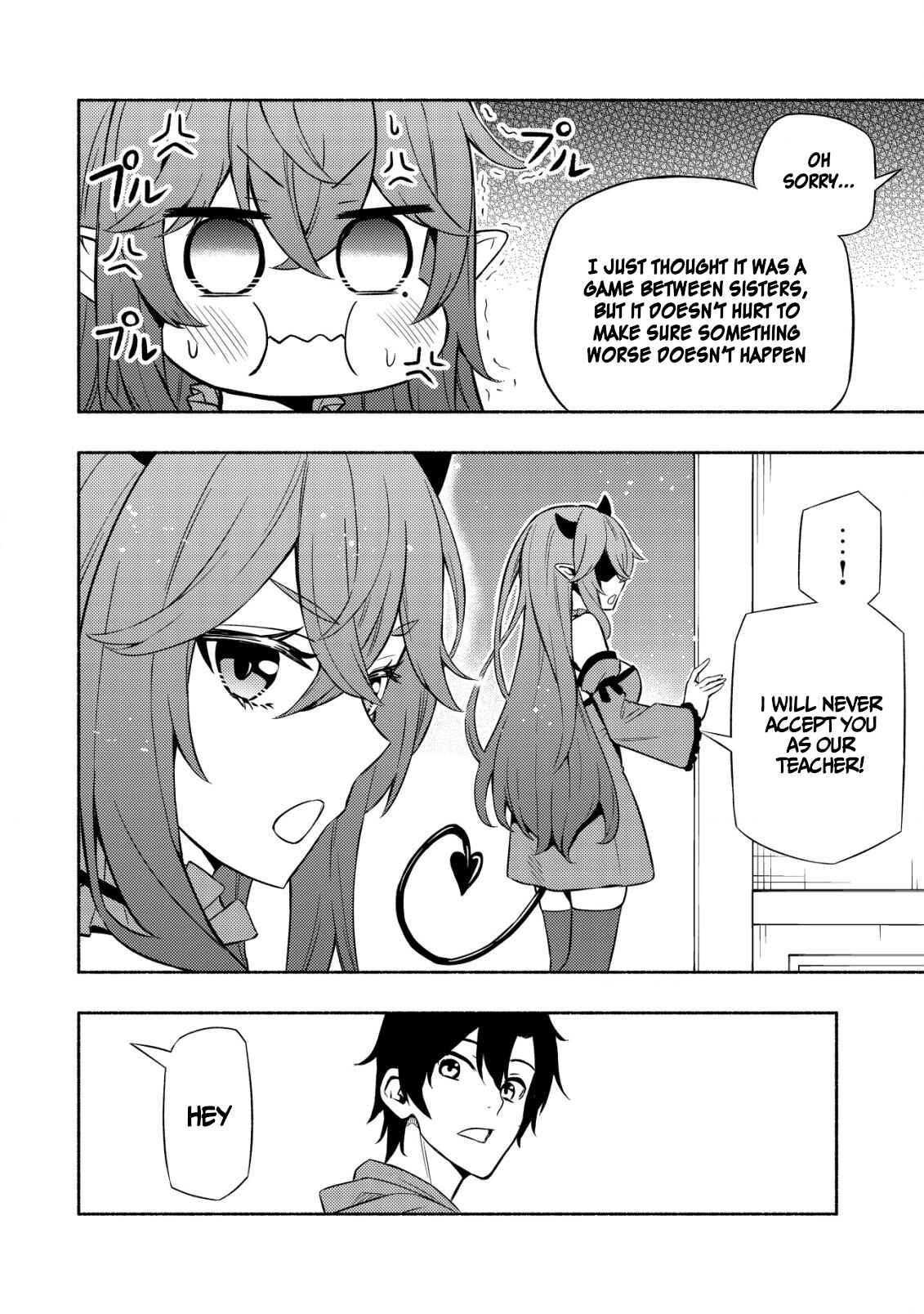Maou Reijou no Kyouiku Gakari ~Yuusha Gakuin wo Tsuihou Sareta Heimin Kyoushi wa Maou no Musume-Tachi no Katei Kyoushi to Naru~ Chapter 3 - Page 11