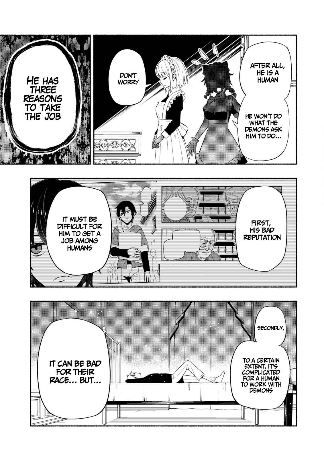 Maou Reijou no Kyouiku Gakari ~Yuusha Gakuin wo Tsuihou Sareta Heimin Kyoushi wa Maou no Musume-Tachi no Katei Kyoushi to Naru~ Chapter 3 - Page 20