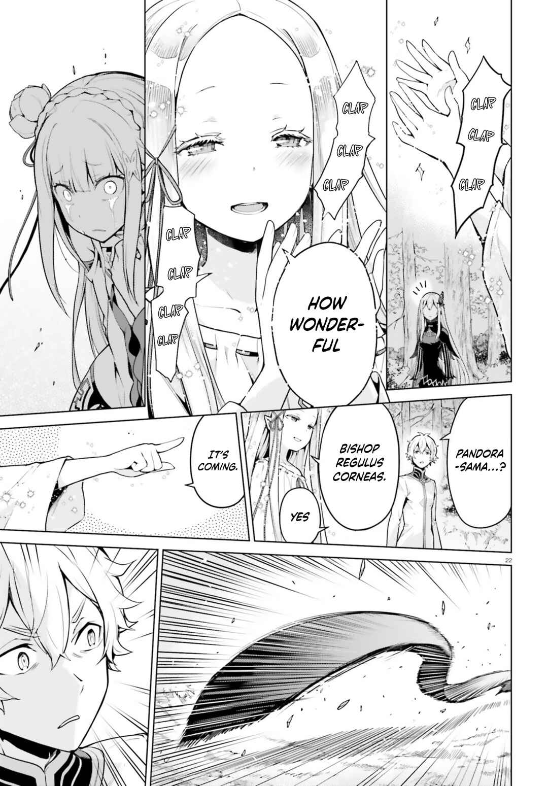 Re:Zero kara Hajimeru Isekai Seikatsu: Dai 4-shou—Seiiki to Gouyoku no Majo Chapter 58 - Page 22
