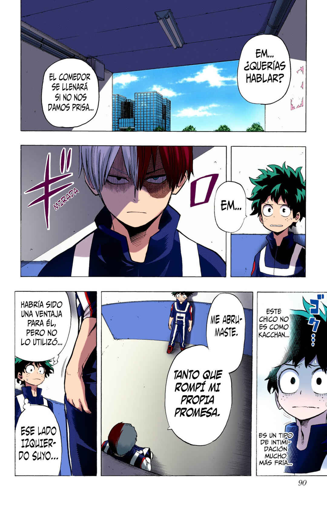 Boku no Hero Academia (Official Colored) Chapter 31 - Page 3