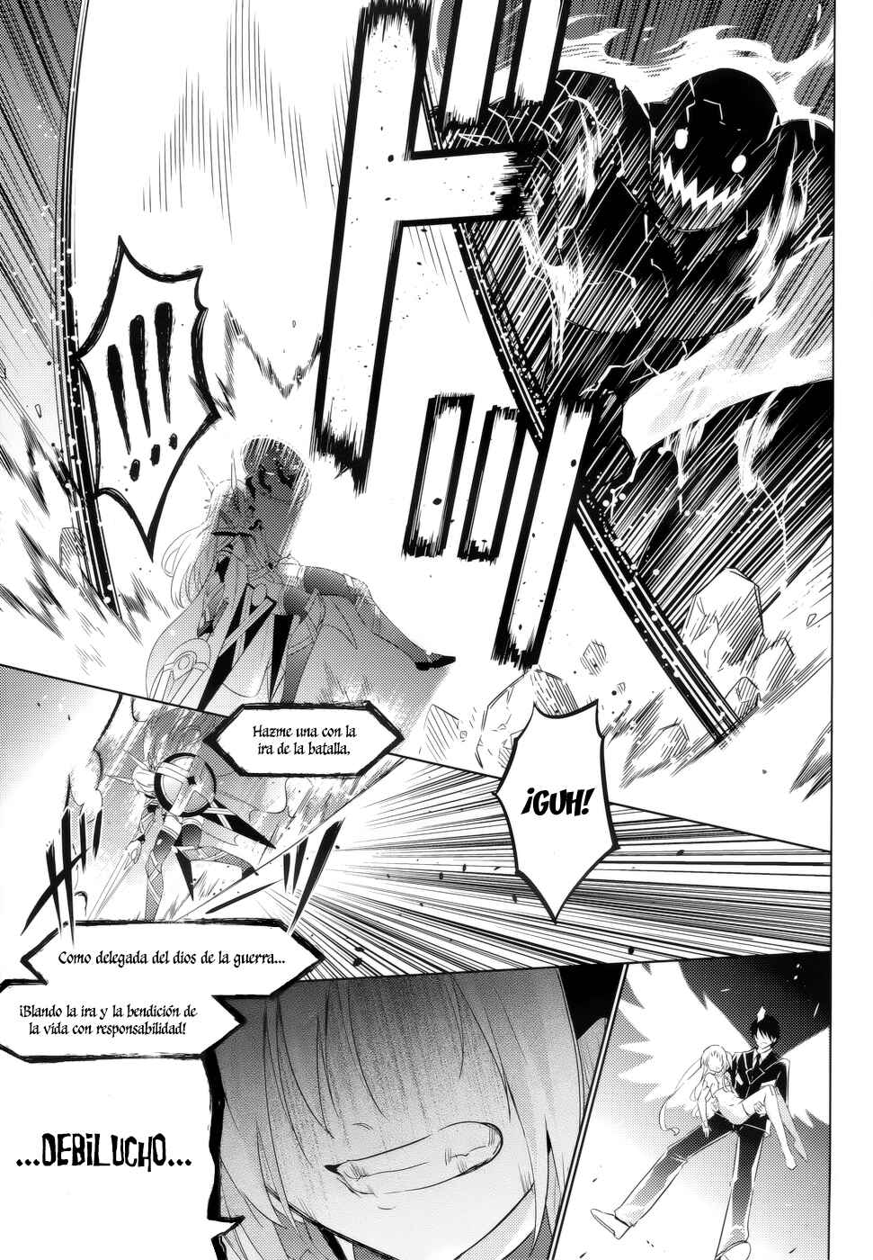Magika no Kenshi to Shoukan Maou Chapter 22 - Page 4