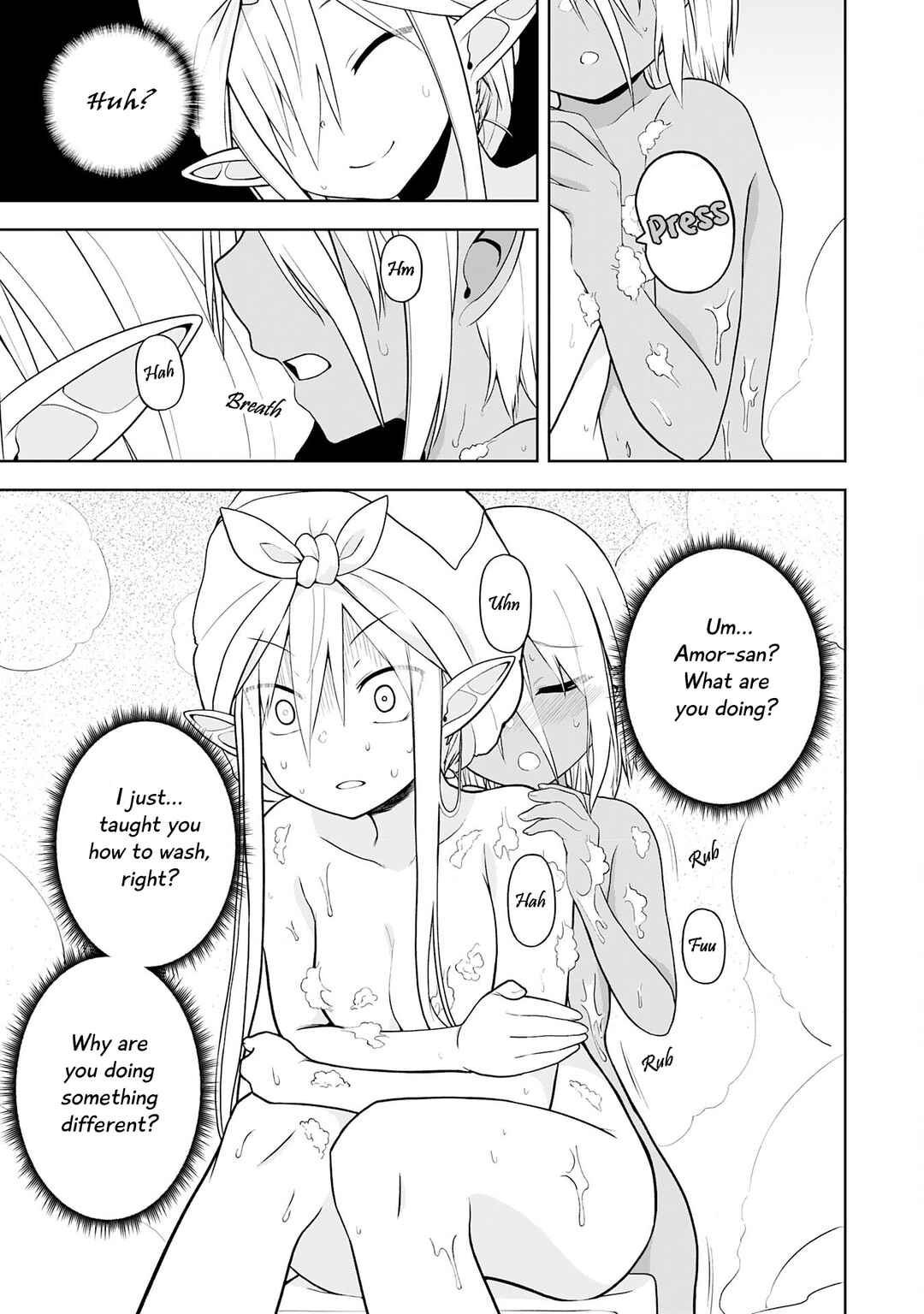 Eroi Koto Suru Tame ni Kyonyuu Bishoujo Dorei wo Katta Hazu ga, Oshishou-sama to Shitawa Rete Omotta Toori ni Ikanaku Naru Hanashi Chapter 16 - Page 13