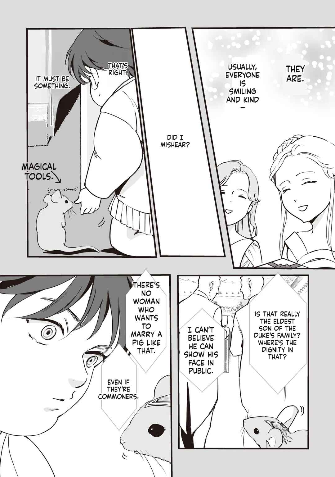 Akuyaku ga Ippai Detekuru Eroge no Kimodebu Akuyaku Kizoku ni Tensei shita. Yasete, Hametsu Kaihi shi Akuyaku-tachi ni Yoru Hanzai wo Mizen ni Fuseide Slow Life wo Mezasu Chapter 1 - Page 17