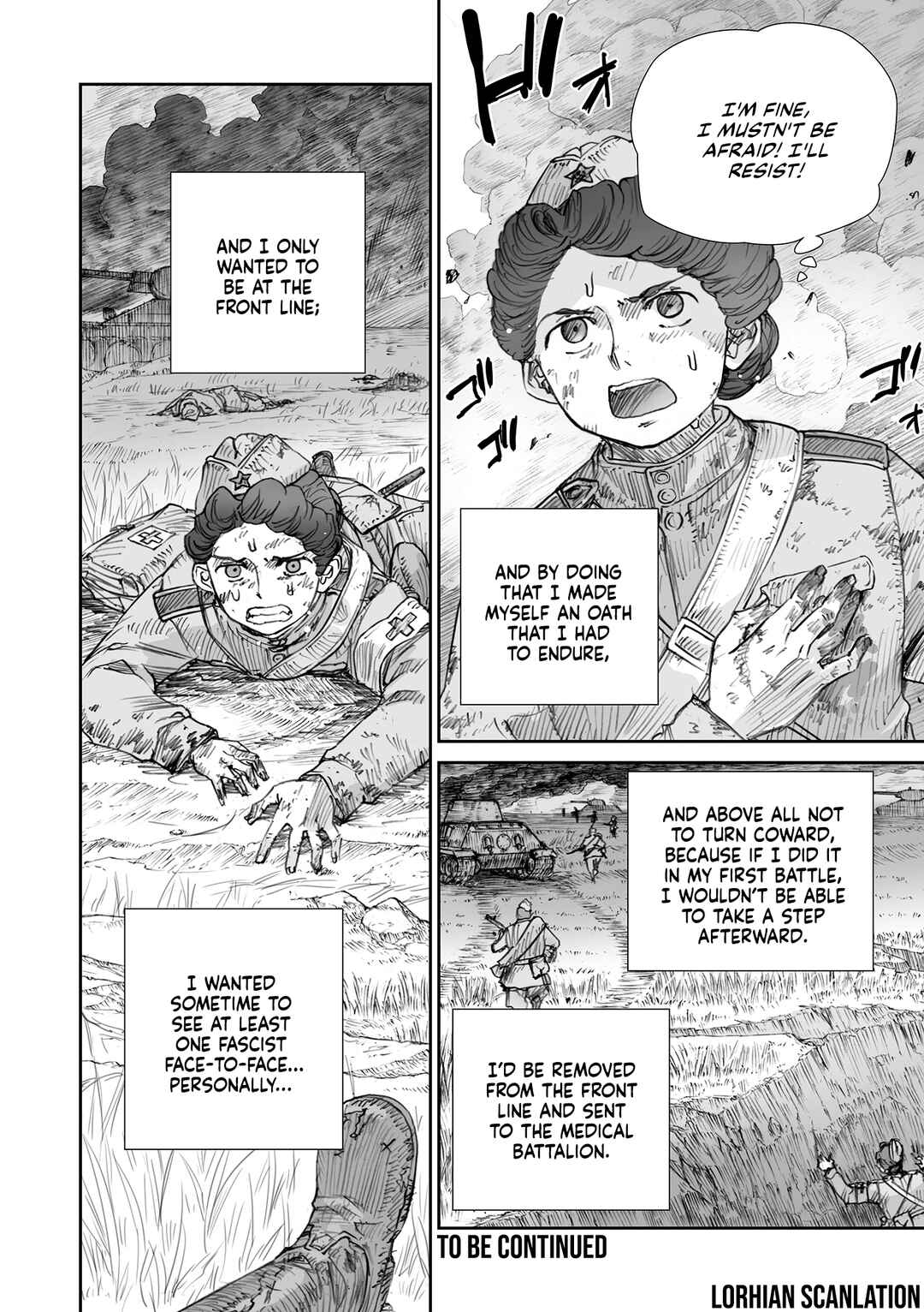 Sensou wa Onna no Kao wo Shiteinai Chapter 32.4 - Page 12