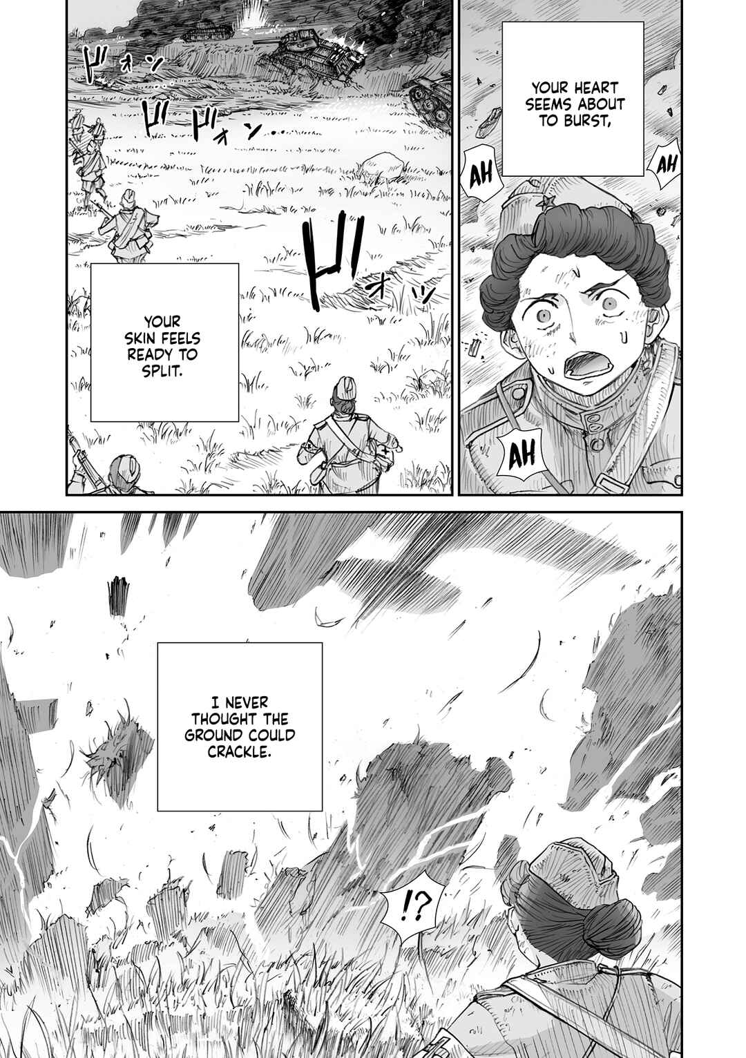 Sensou wa Onna no Kao wo Shiteinai Chapter 32.4 - Page 9