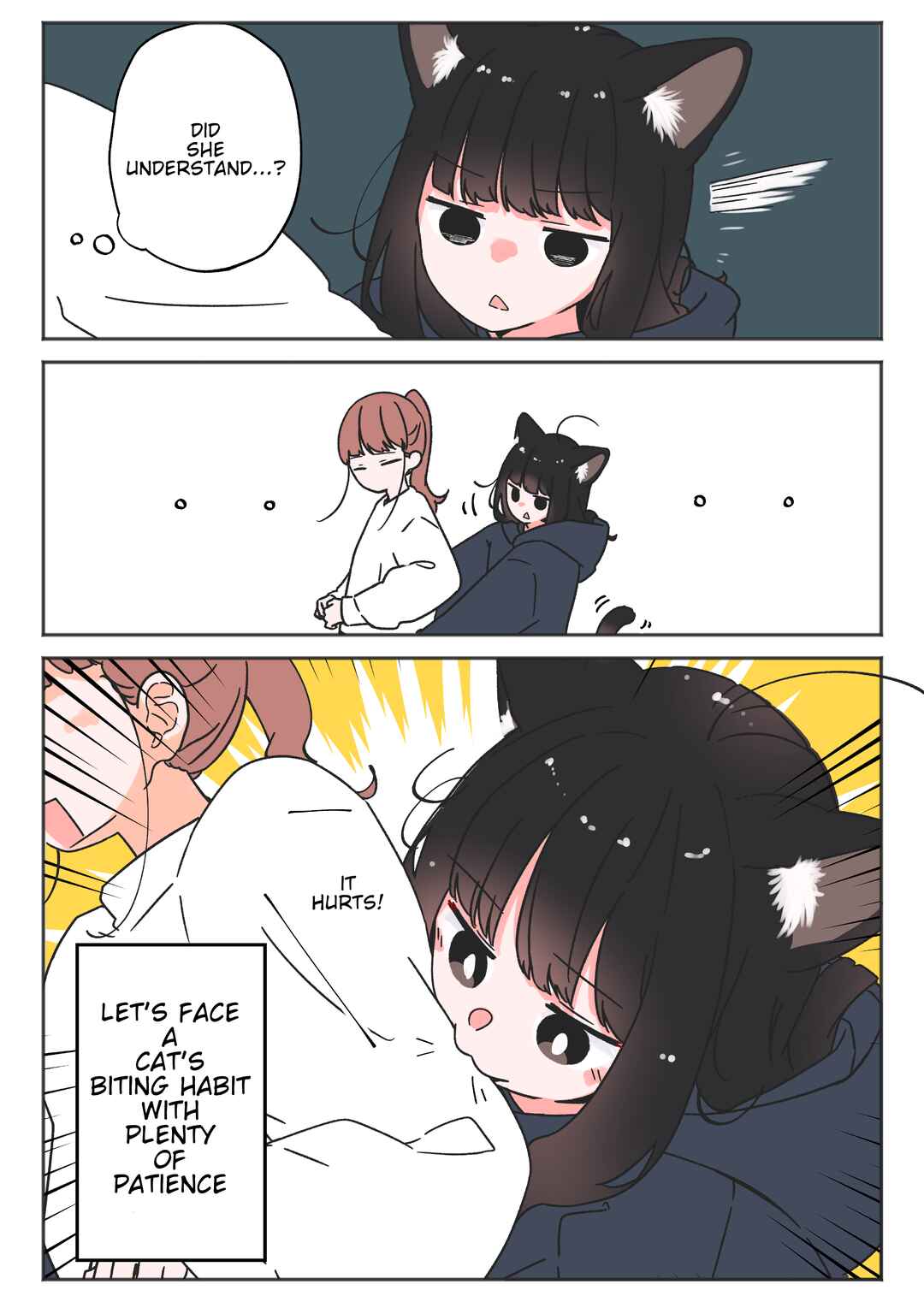 Uchi no Kuroneko, Onna no Ko Chapter 28 - Page 3
