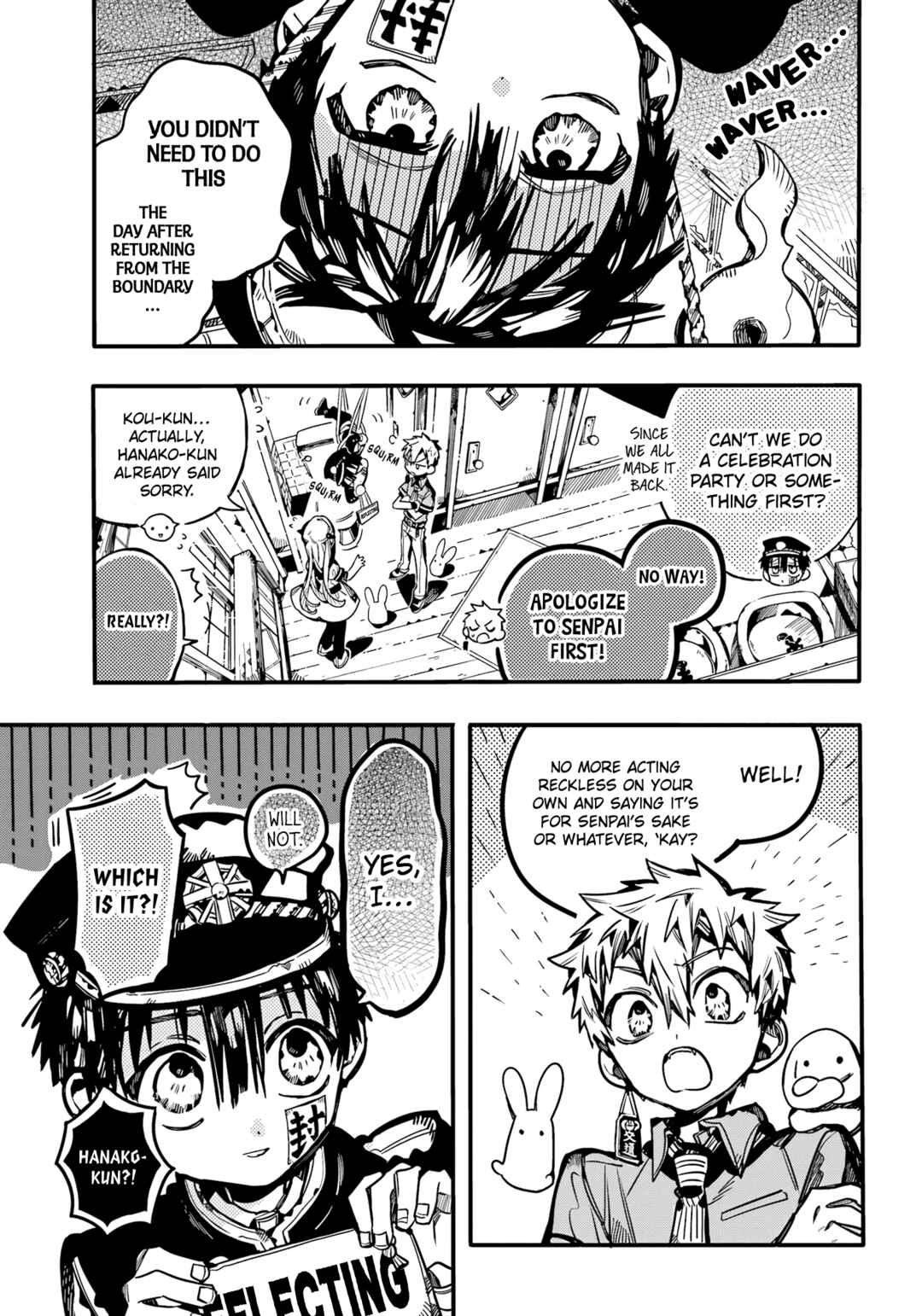 Jibaku Shounen: Hanako-kun Chapter 96 - Page 4