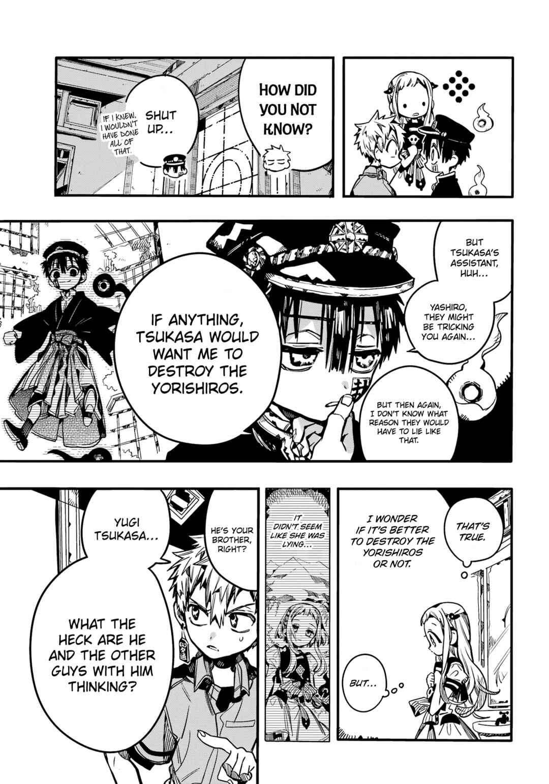 Jibaku Shounen: Hanako-kun Chapter 96 - Page 8