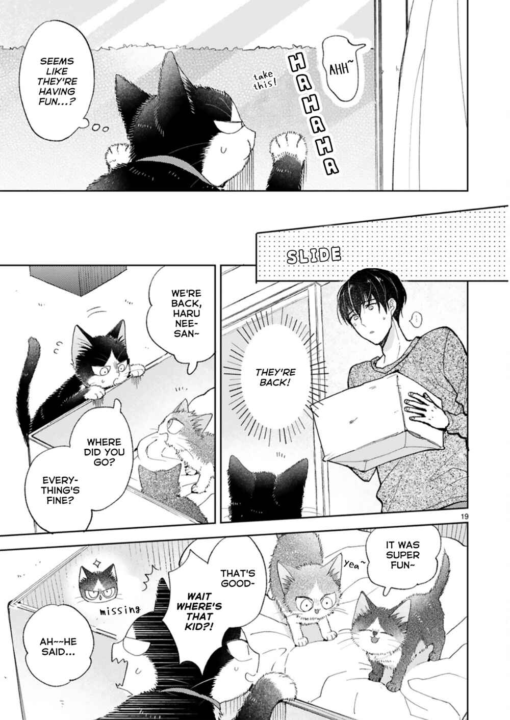 Doukyonin wa Hiza, Tokidoki, Atama no Ue. Chapter 20.2 - Page 19